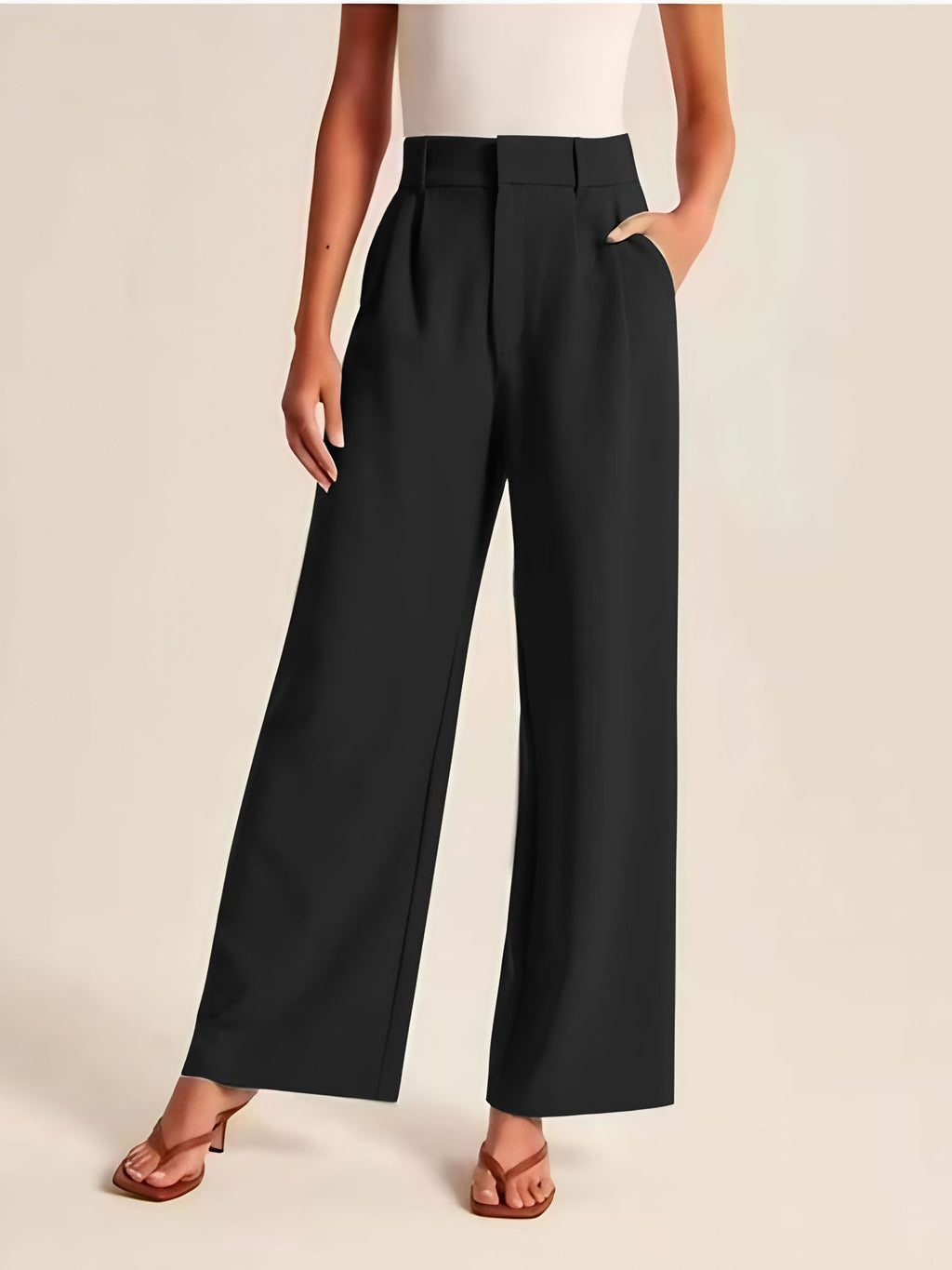 Evara Comfort Wide Leg Pants